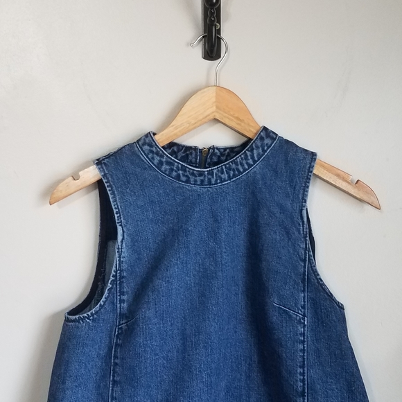 Anthropologie Holding Horses denim swing tank top - Picture 4 of 10